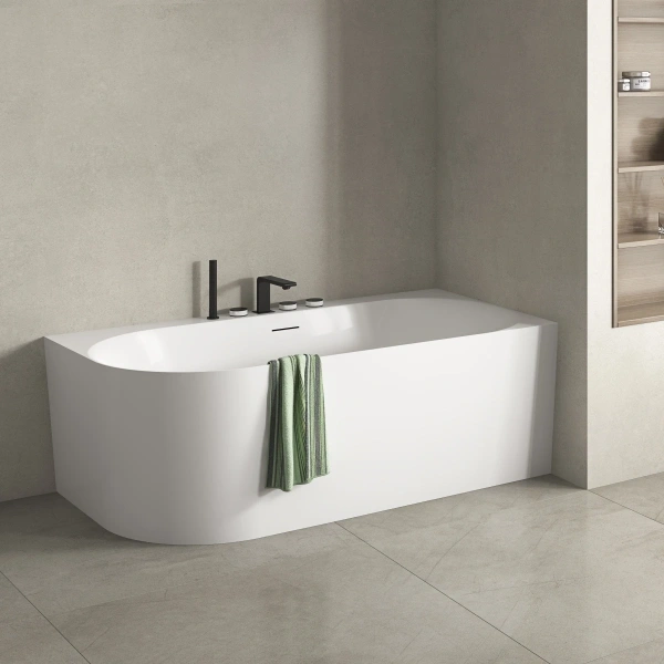 Акриловая ванна Vincea VBT-704-1800-R 180x80 см R, угловая, белый