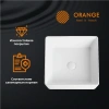 Раковина 38,5x38,5 см Orange B02-385W