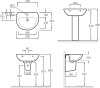 Раковина Jacob Delafon Patio E4159NG-00