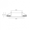 Встраиваемый светильник Hesby Lighting Solis HSBL_0113