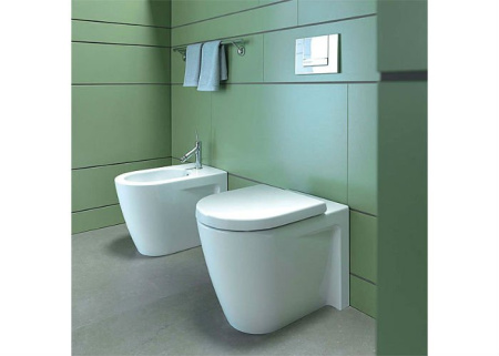 Приставной унитаз Duravit Starck 2 21280900001-WG