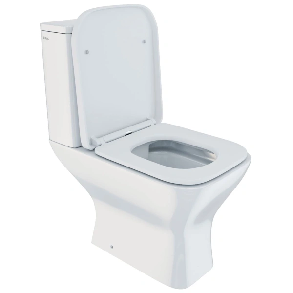 Унитаз-компакт IDDIS Torr TORRDSEi24 безободковый, с сиденьем микролифт, белый