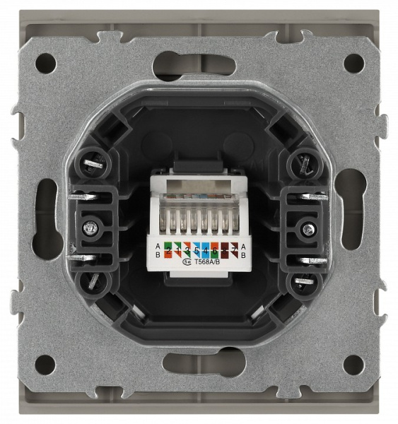 Розетка Ethernet RJ-45 без рамки Эра Arktik Б0070480