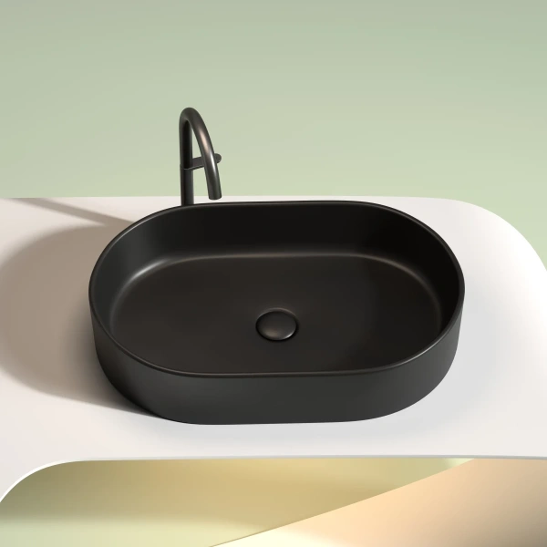 Раковина 60,8x38,5 см Ceramica Nova Element CN6048MB