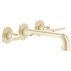 Смеситель для раковины Gessi Inciso 58090#246 золото