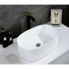 Раковина-чаша CeramaLux 9025-1 56x35 см, накладная, белый