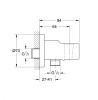 Шланговое подключение Relexa Grohe 28679000, хром