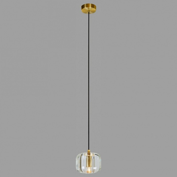 Подвесной светильник Belfast Pansy 6214-1 BR CL