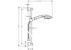 Душевой гарнитур hansgrohe Raindance Classic 100 Air 3jet 27843000