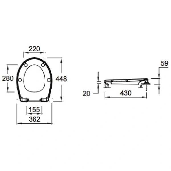 Унитаз-компакт Jacob Delafon Patio UJV102-00 + ETB212-00 + E70021-00 безободковый, с сиденьем микролифт, белый