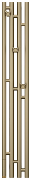 Электрический полотенцесушитель Сунержа Кантата 3.0 1200х159 32-5846-1216 золотой шелк