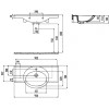 Раковина 96,6x50,4 см Creavit Etol ET09500000
