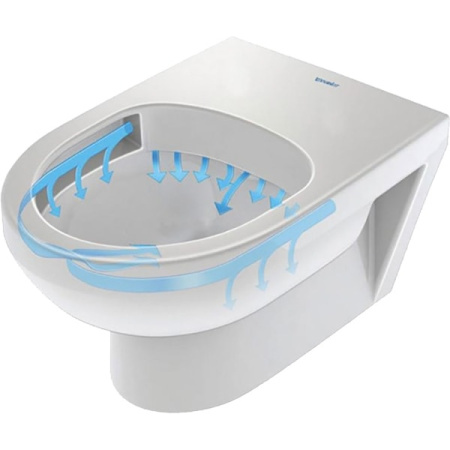 Подвесной унитаз Duravit Durastyle 45620900A1 с крышкой-сиденьем