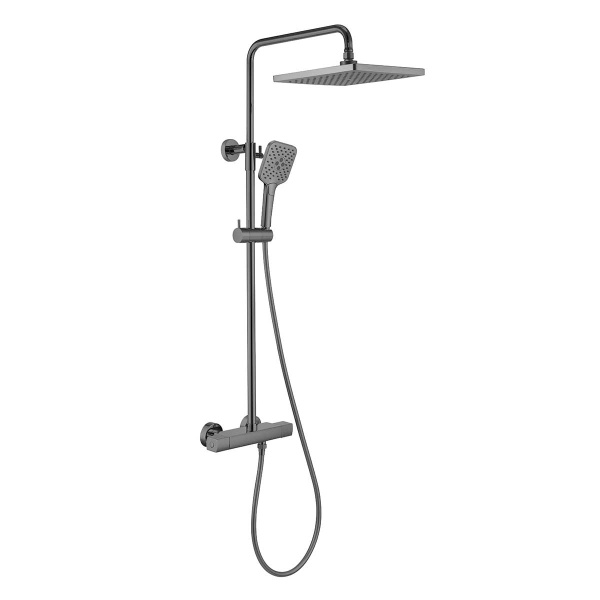 Душевая стойка Vincea Next VSFS-1N0TGM вороненая сталь