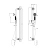 Душевой гарнитур Gessi Venti 20 65144#710 латунь