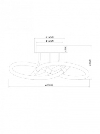 Светильник на штанге Freya Fancy FR6059CL-L35B