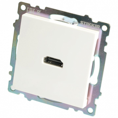 Розетка HDMI без рамки Stekker Катрин 50058
