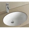 Раковина CeramaLux 561 55x40 см, встраиваемая снизу, белый