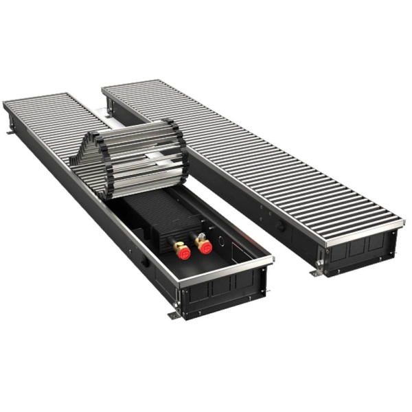 Конвектор внутрипольный Royal Thermo ATRIUM-90/200/2200-DG-U-NA