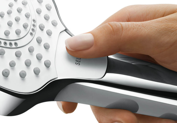 Душевая лейка Hansgrohe Croma Select E Multi EcoSmart 26811400 хром/белый