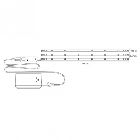Накладной светильник Uniel ULM-F42 UL-00002889
