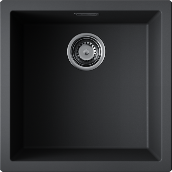 Кухонная мойка Omoikiri Yamakawa 45T-U/I 4993302 черная матовая