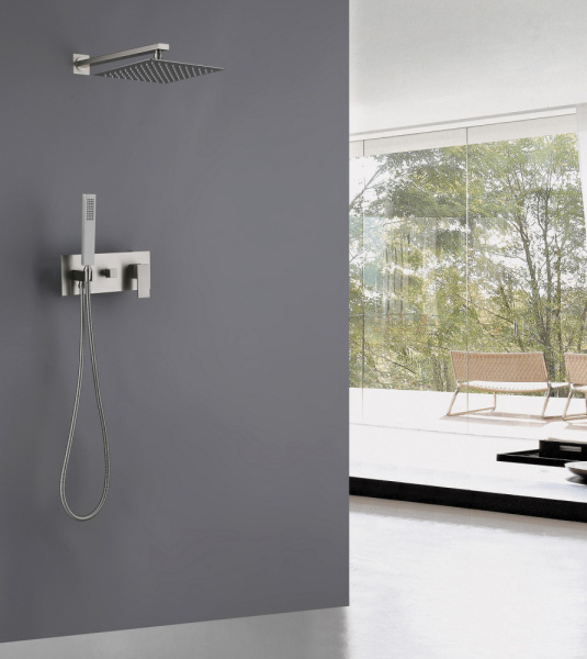 Душевой комплект Abber Daheim AF8218SP сатин