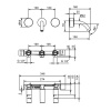 Смеситель для раковины Fantini Nice 65 02 S210SB