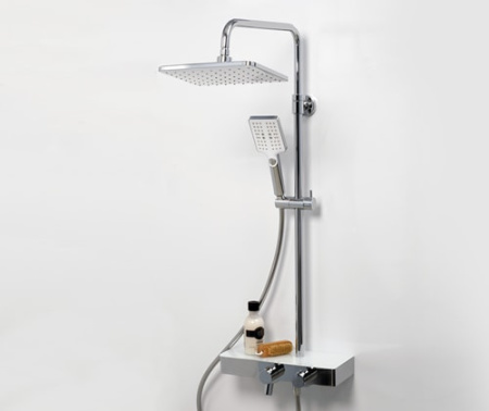 Душевая стойка WasserKRAFT A11301 Thermo с термостатическим смесителем