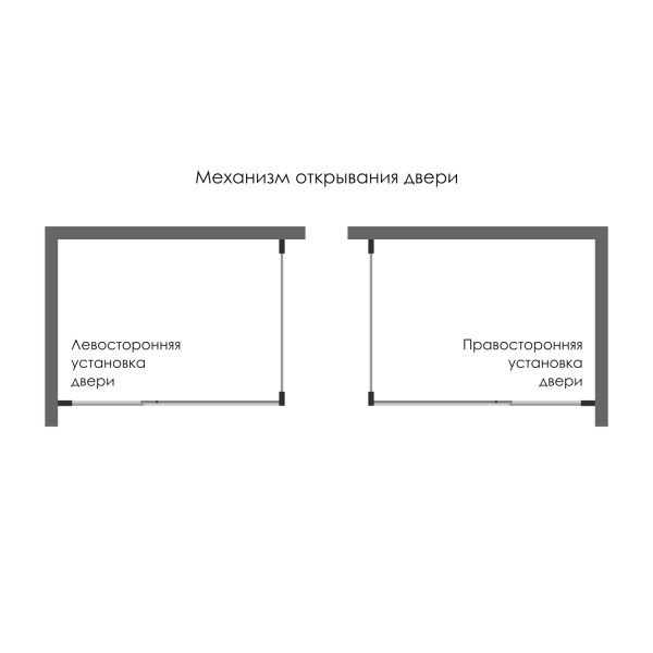 Душевой уголок WasserKRAFT Elbe 80x100 74P29 черный матовый