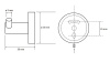Крючок Bemeta Omega 104106032