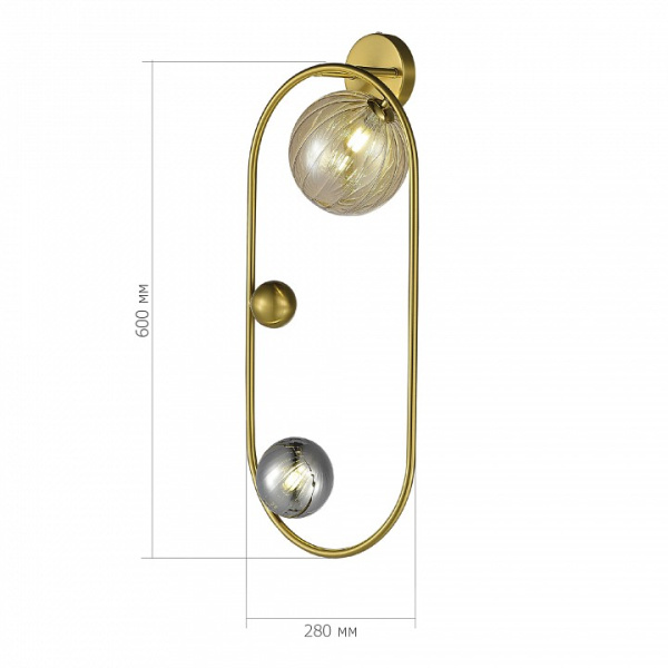 Бра ST-Luce Sphere SL1515.301.02