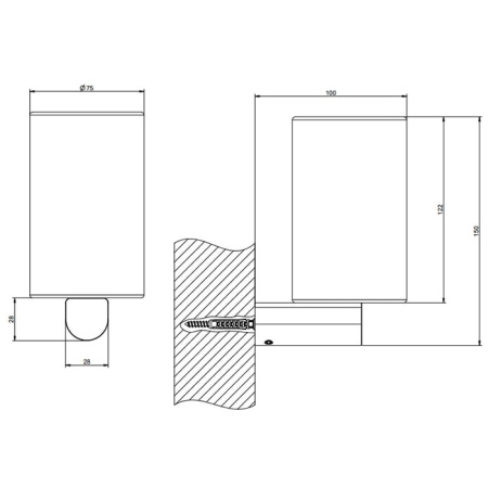 Стакан Gessi Rilievo 59508#031