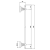 Полотенцедержатель Nicolazzi Accessori Classica 45 1484CR