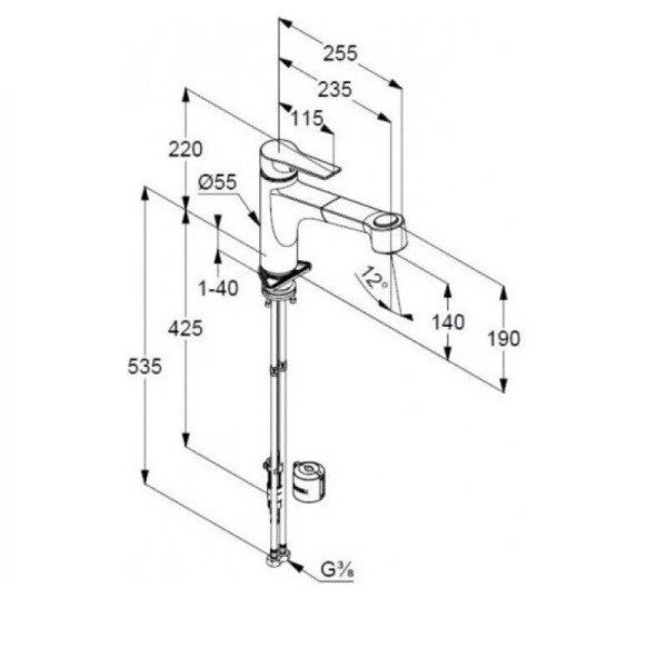 Смеситель для кухни Kludi Mix 329450562