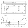 Стальная ванна Bette Classic 180x70 1271-000PLUS