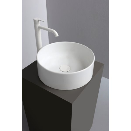 Раковина White Ceramic Slim Tondo 40 W014701