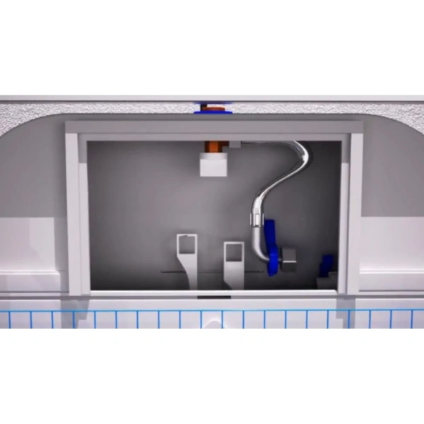 Инсталляция для двух унитазов Creavit GR5005.00 сенсорная