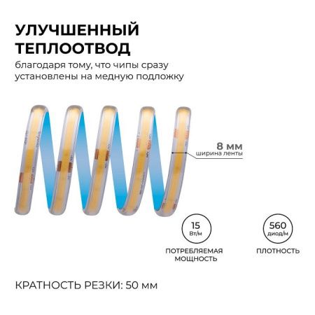 Лента светодиодная Apeyron Electrics  00-490