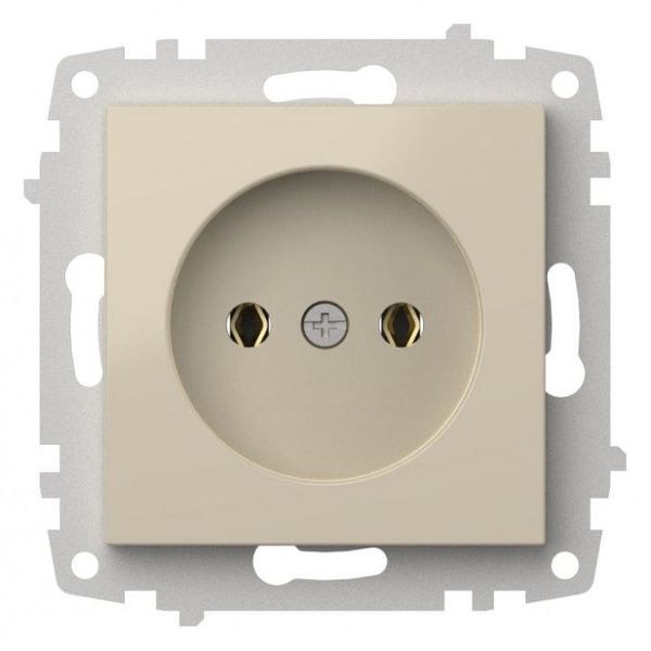 Розетка без заземления, без рамки Elbi Eleсtriс Zena Vega 609-010300-215