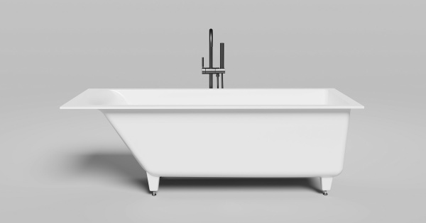 Ванна из литьевого мрамора Salini Cascata 170x70 104823MF RAL матовый