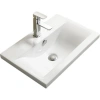 Раковина CeramaLux 9393-50 51x39,5 см, накладная, белый