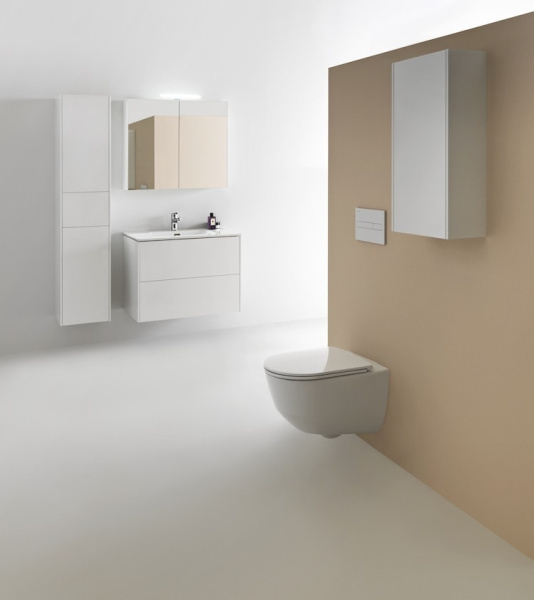 Тумба с раковиной Laufen PRO S 8.6496.1.260.104.1 белый матовый