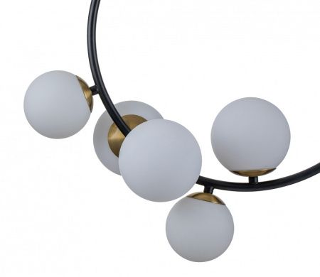 Подвесной светильник Indigo Nuvole 11002/6P Black