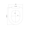 Крышка-сиденье Iddis Optima Home 003PP00i31 белый