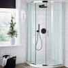 Душевой комплект Paini Viva Style P4YOSET26911SH черный матовый