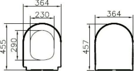 Крышка-сиденье VitrA 110-003-019 с микролифтом, белый