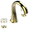 Смеситель для раковины THG Ptale de Cristal clair liser dor U6E.F01.151 золото