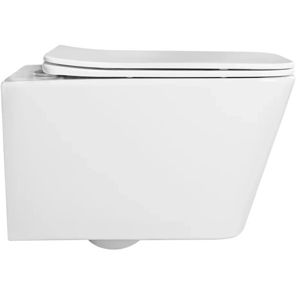 Унитаз подвесной Aquatek Либра AQ0530N-00 безободковый, с сиденьем микролифт, белый