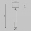 Торшер Maytoni Glamping MOD437FL-03B